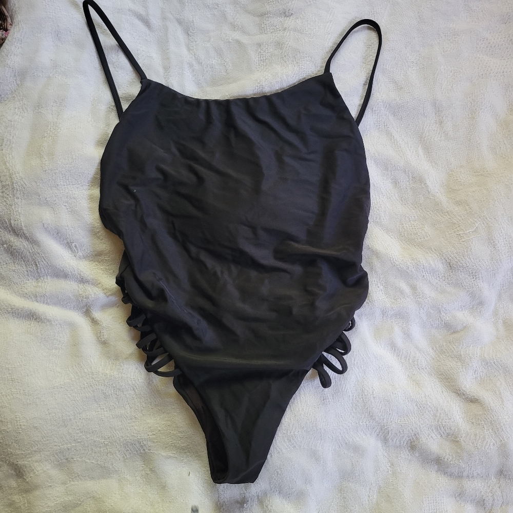 SOLD Beach Riot Low Back Cheeky One Piece